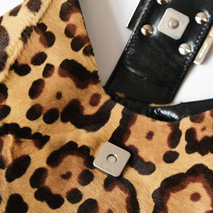 2000s Leopard Print Mini Bag