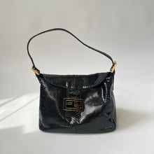 Load image into Gallery viewer, Scaly Black Mama Bag