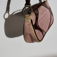 Load image into Gallery viewer, Pink and Red Leather &amp; Nylon Mini Bag