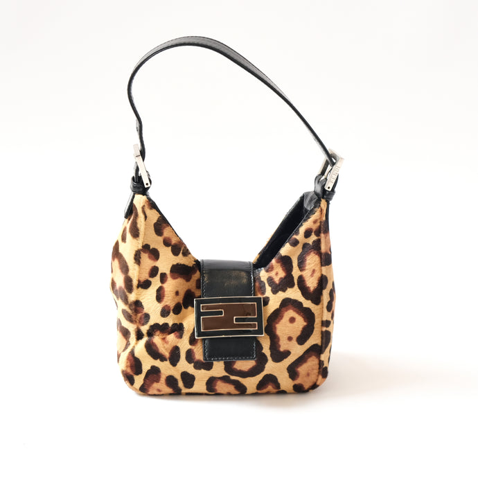 2000s Leopard Print Mini Bag