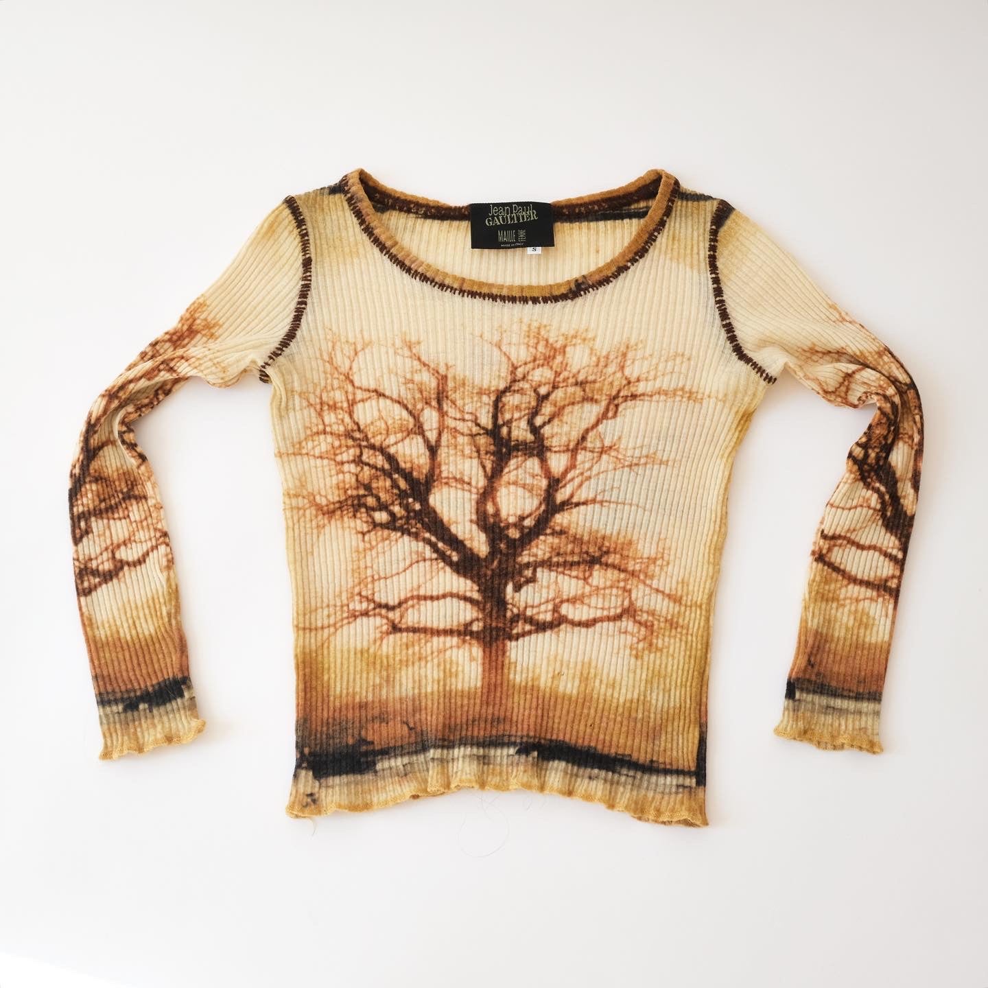 Jean Paul Gaultier Tree Sweater – kikovintage