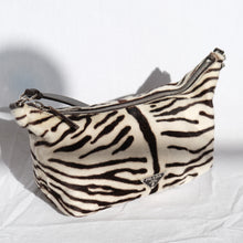 Load image into Gallery viewer, Vintage Zebra Print Shoulder Bag