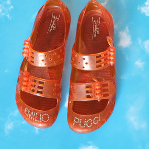 2000s Emilio Pucci Jelly Sandals