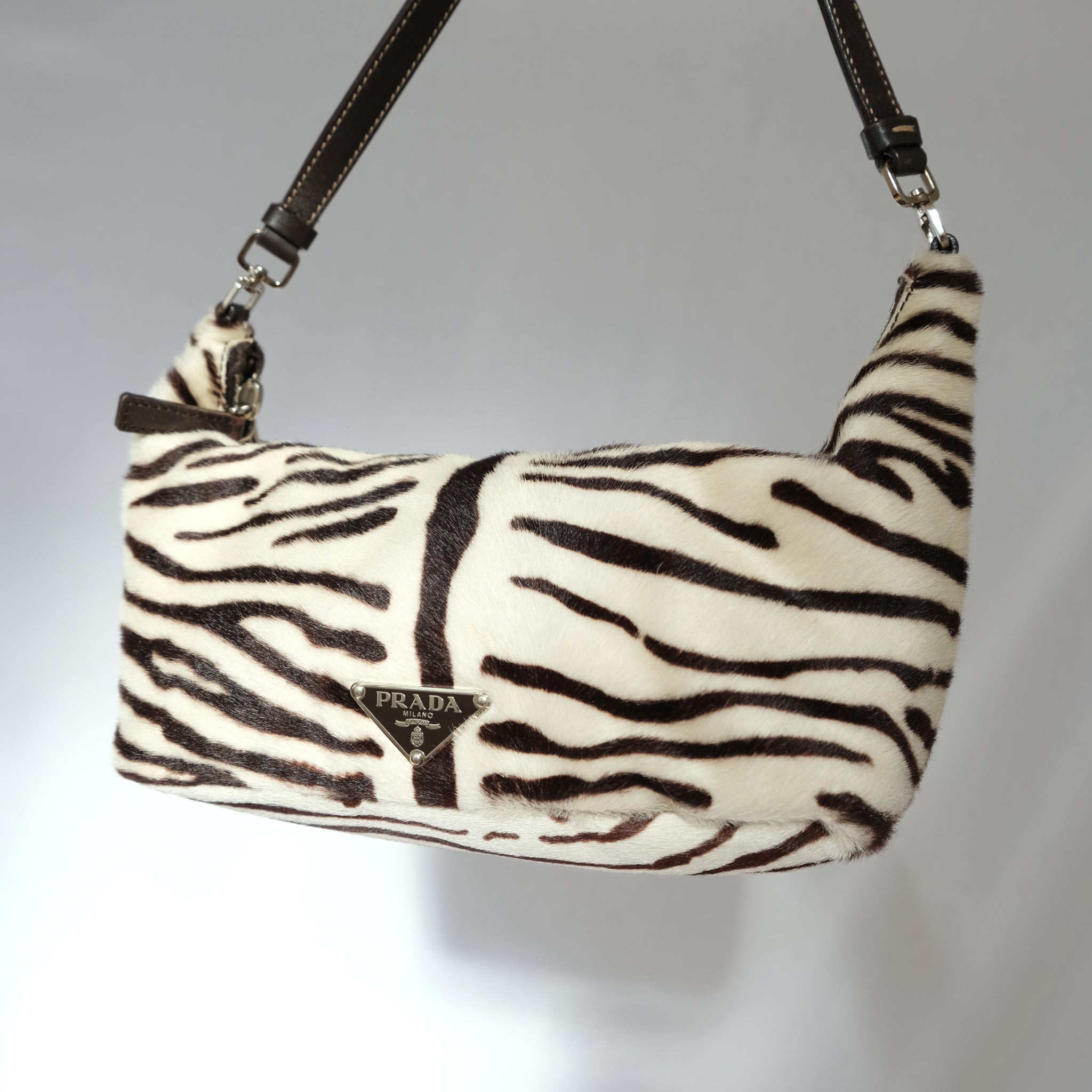 Boden brand zebra print purse. Has some wear but... - Depop