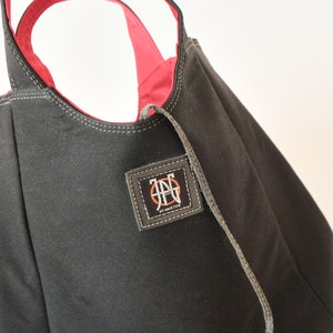 1990s Black Tote Bag