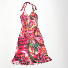 Load image into Gallery viewer, 2000s Slinky Halter Dress